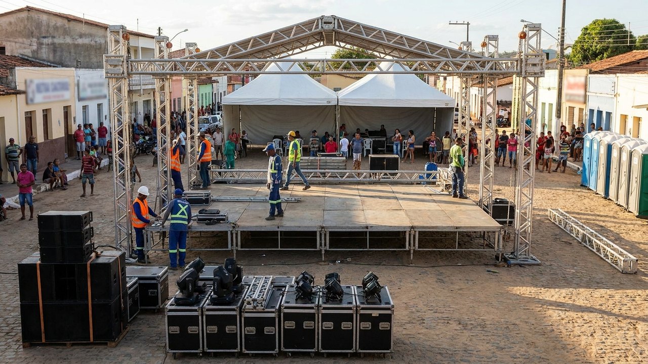 Mata Grande registra R$ 1,88 milhão em ata para estruturas e serviços de eventos
