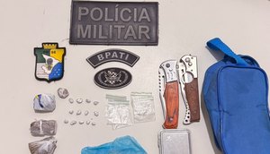 Apreensão de drogas / Foto: PMSE