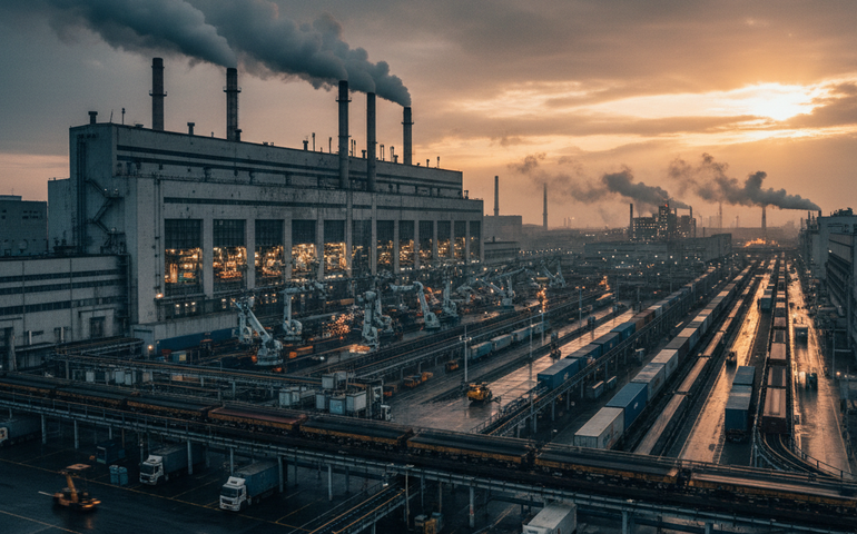 Produção industrial da China supera expectativas em dezembro