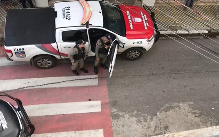 Polícia faz simulação de combate a ações criminosas