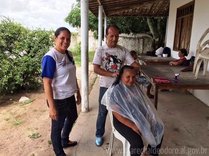CAPS promoveu dia de Beleza em Marechal Deodoro