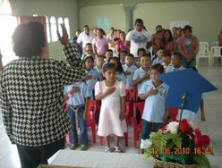Casal alagoano continua firme na obra em Honduras