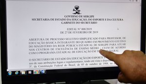 PROCESSO SELETIVO EDUCAÇÃO