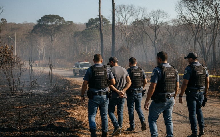 Polícia prende suspeito de matar e carbonizar garota de programa no Norte Fluminense