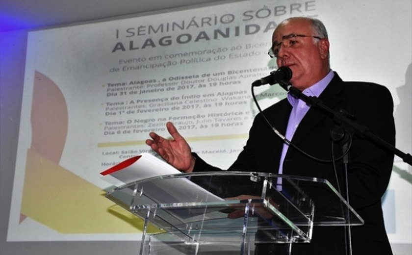 Governo abre Seminário Alagoanidade com ênfase em eventos que marcam 200 anos de AL
