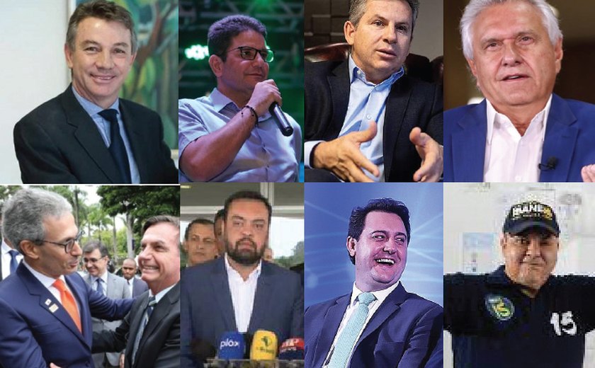 Maioria dos governadores eleitos em 1º turno se aliam a Bolsonaro