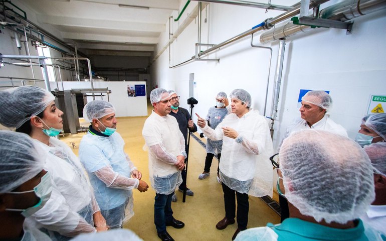 Nova fábrica de lácteos em Batalha entra em operação em julho e deve gerar quase 200 empregos