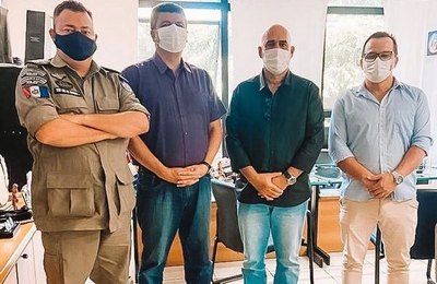 Junqueiro traça plano com a PM para garantir mais segurança para população