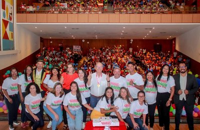 Estudantes de escolas da Prefeitura de Penedo participam do Aulão de Revisão SAEB 2023