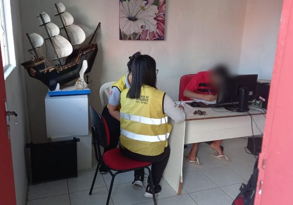 Ronda no Bairro encaminha homem para casa de acolhimento em Rio Largo