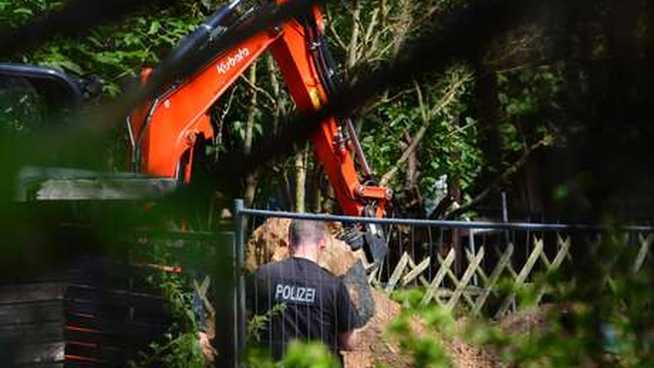 Polícia alemã realiza escavações em cidade de suspeito de matar Maddie McCann