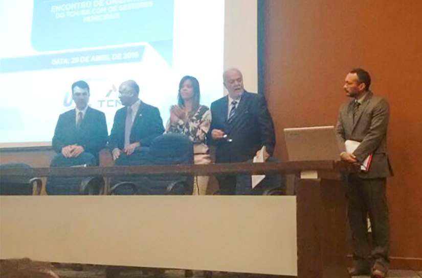 Anselmo Brito participa de encontro no Tribunal de Contas da Bahia