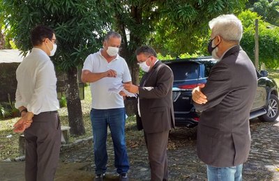  Procurador-geral de Justiça visita sede das Promotorias em Rio Largo e autoriza revitalização