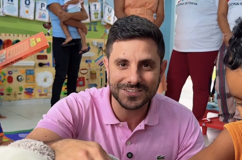 Prefeito Dalminho entrega brinquedotecas e brinquedos sensoriais às crianças da Creche Cria