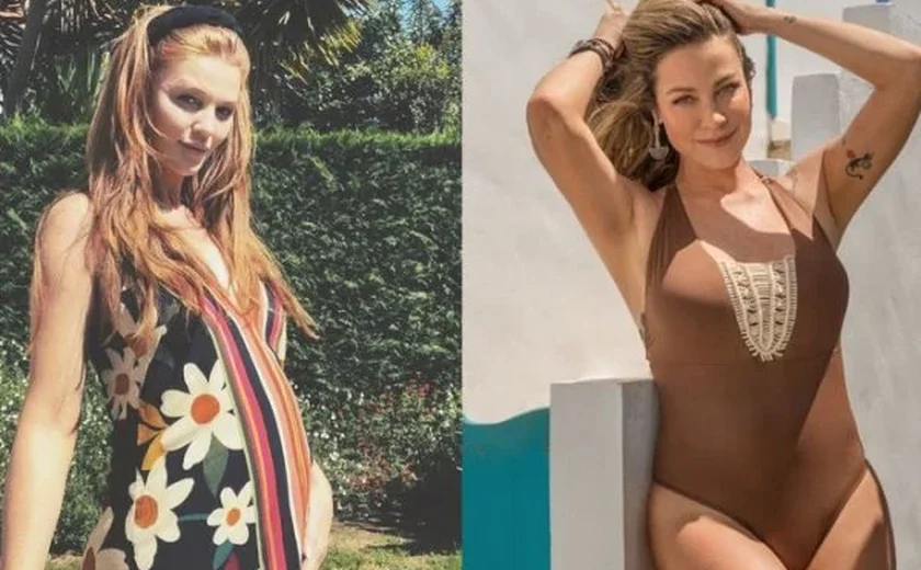 Luana Piovani reage a foto de Cíntia Dicker grávida e web elogia