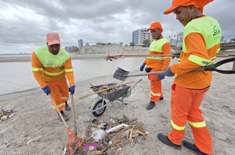 Autarquia de Limpeza Urbana intensifica ações durante chuvas na capital
