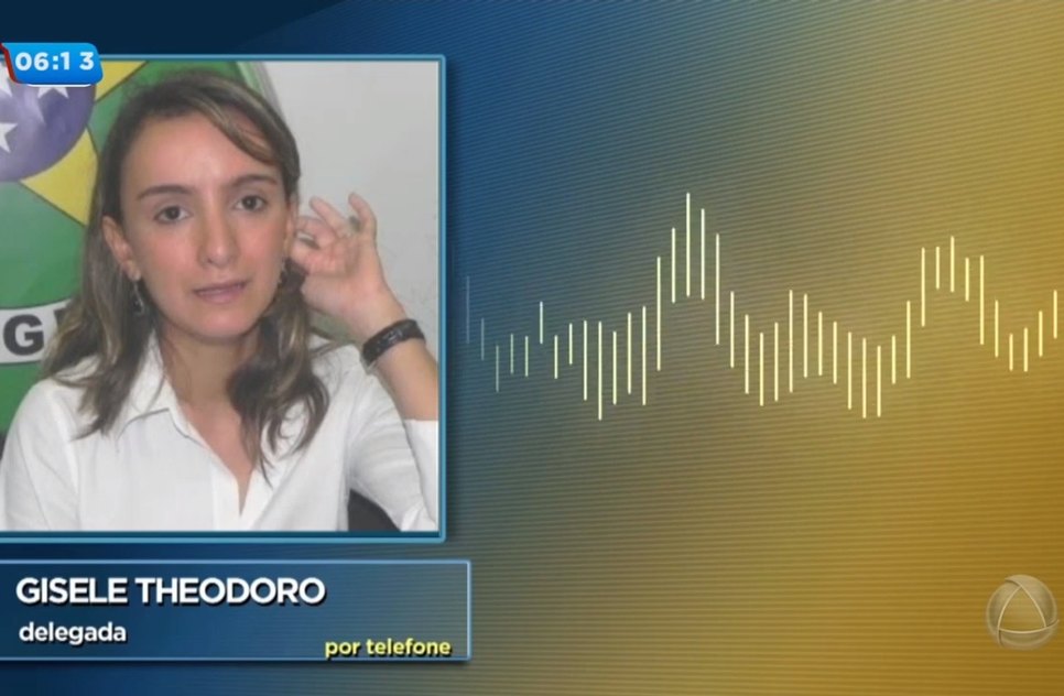 Delegada Gisele Theodoro / Foto: Reprodução da TV Atalaia