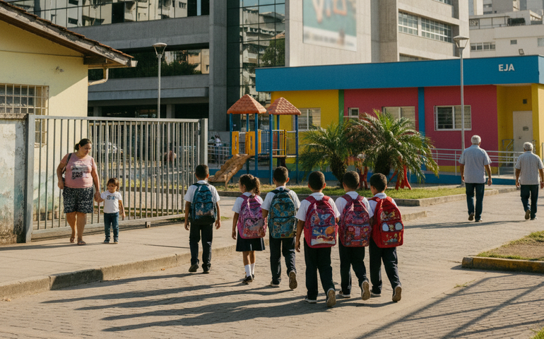Censo Escolar 2025: Brasil avança em ensino integral e profissional, mas matrículas em creches patinam