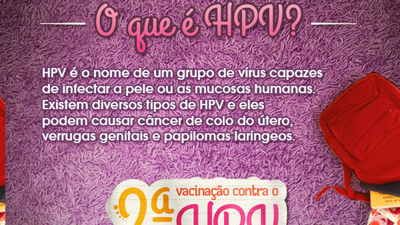 Profissional de saúde mobiliza município para vacinação contra o HPV