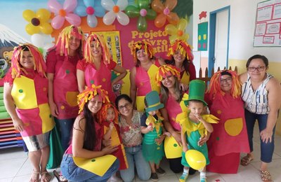 Prefeitura de Novo Lino realiza atividades para marcar o Dia do Livro Infantil e Dia do Autismo