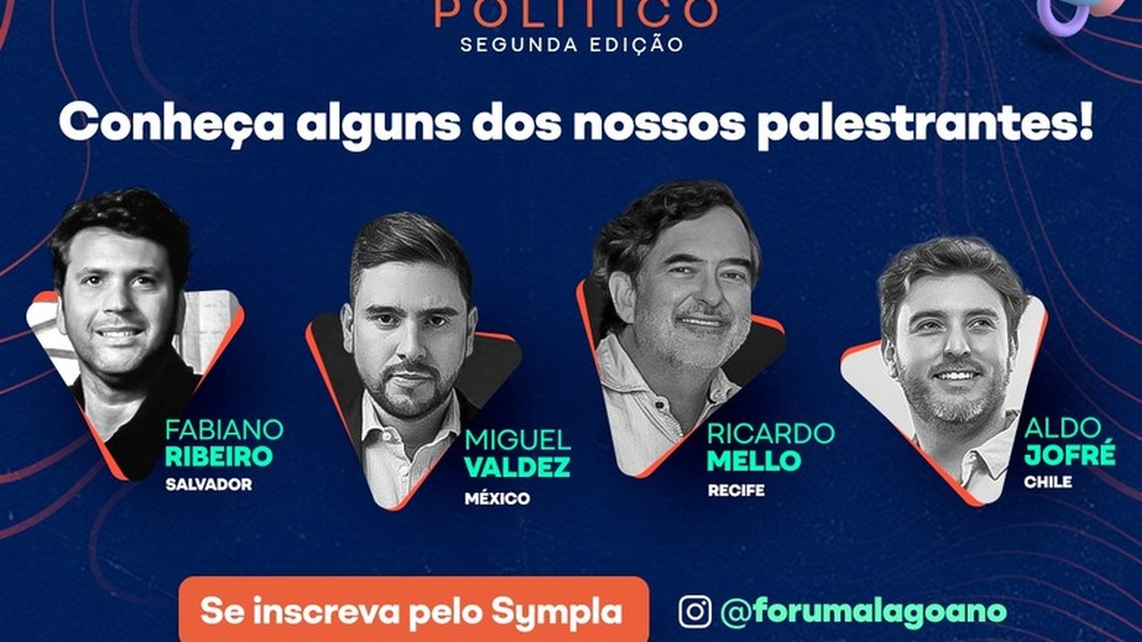 Fórum Alagoano de Marketing Político traz palestrantes nacionais e internacionais para Maceió