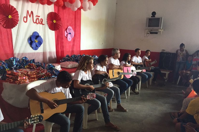 Serviço de Convivência e Fortalecimento de Vínculos de União faz festa das mães