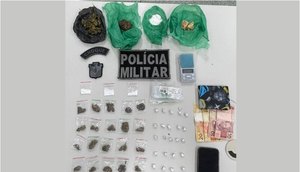 Apreensão de drogas / Foto: PMSE