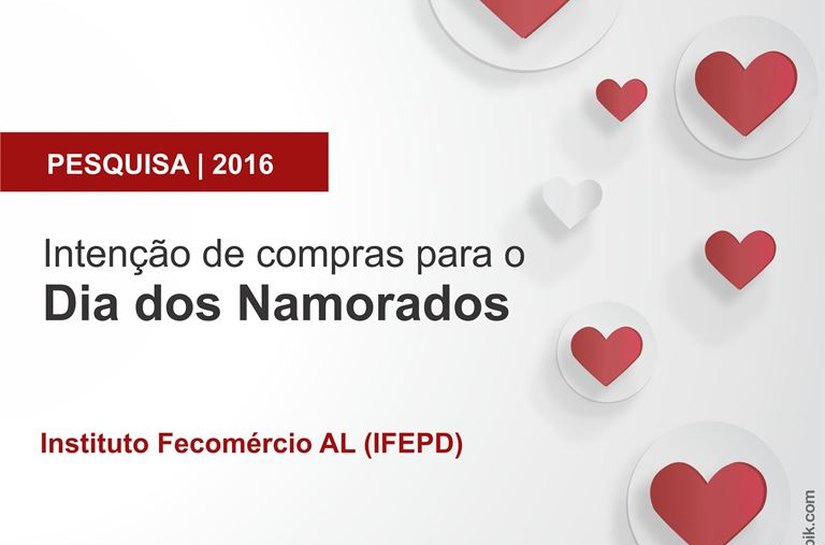 Em Maceió, 59% devem presentear no Dia dos Namorados, aponta pesquisa
