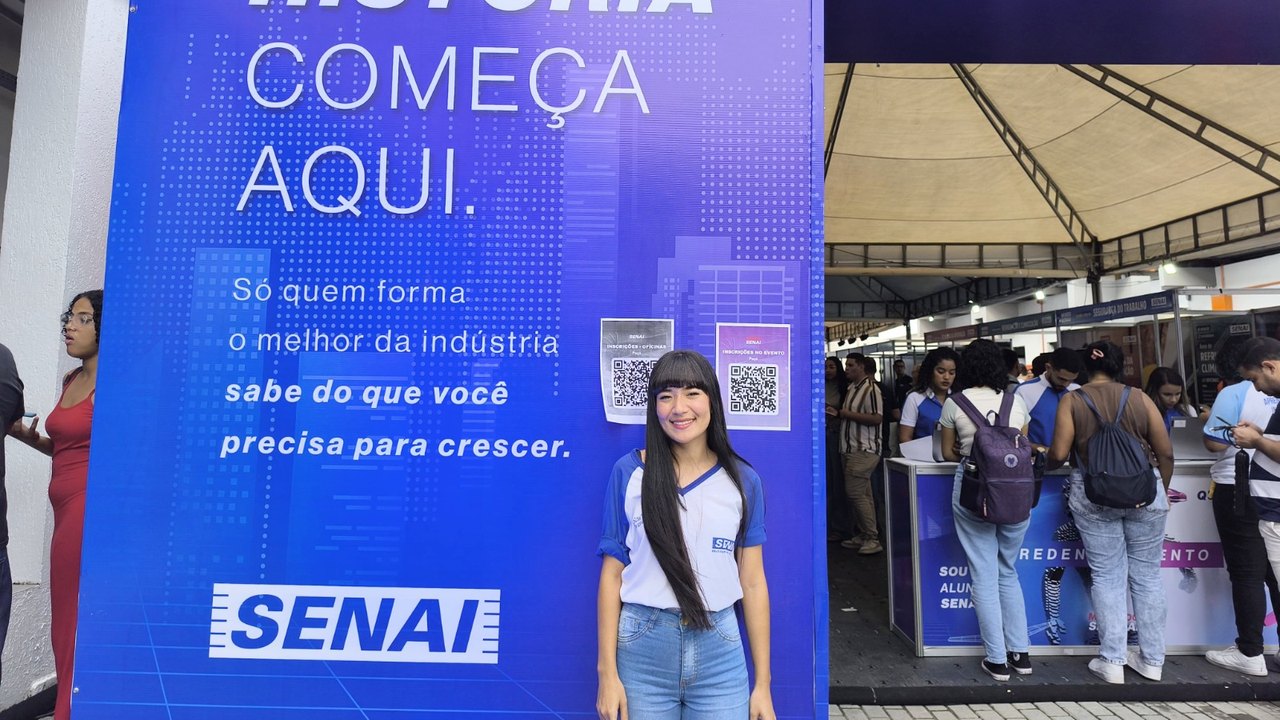 Senai mostra um mundo de oportunidades e inovações à comunidade