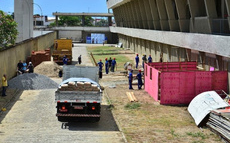 Estádio Rei Pelé é reformado para a Copa do Mundo
