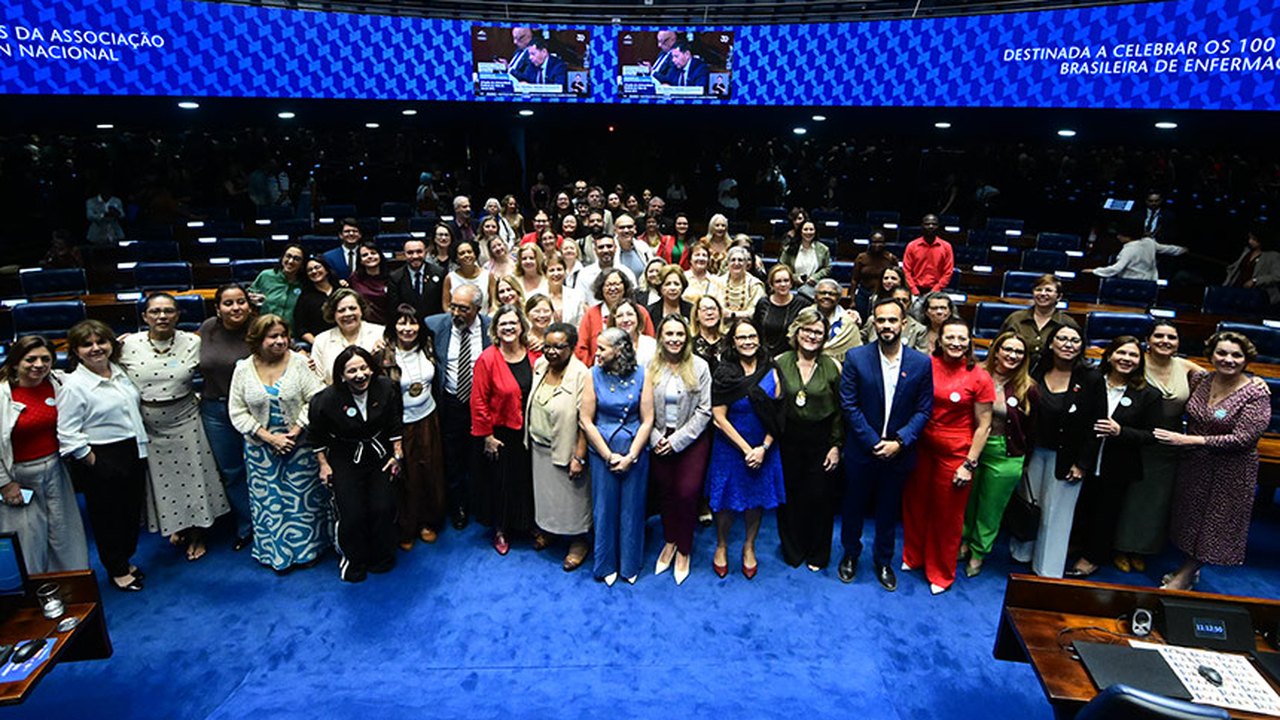 Senado comemora os 100 anos da Associação Brasileira de Enfermagem
