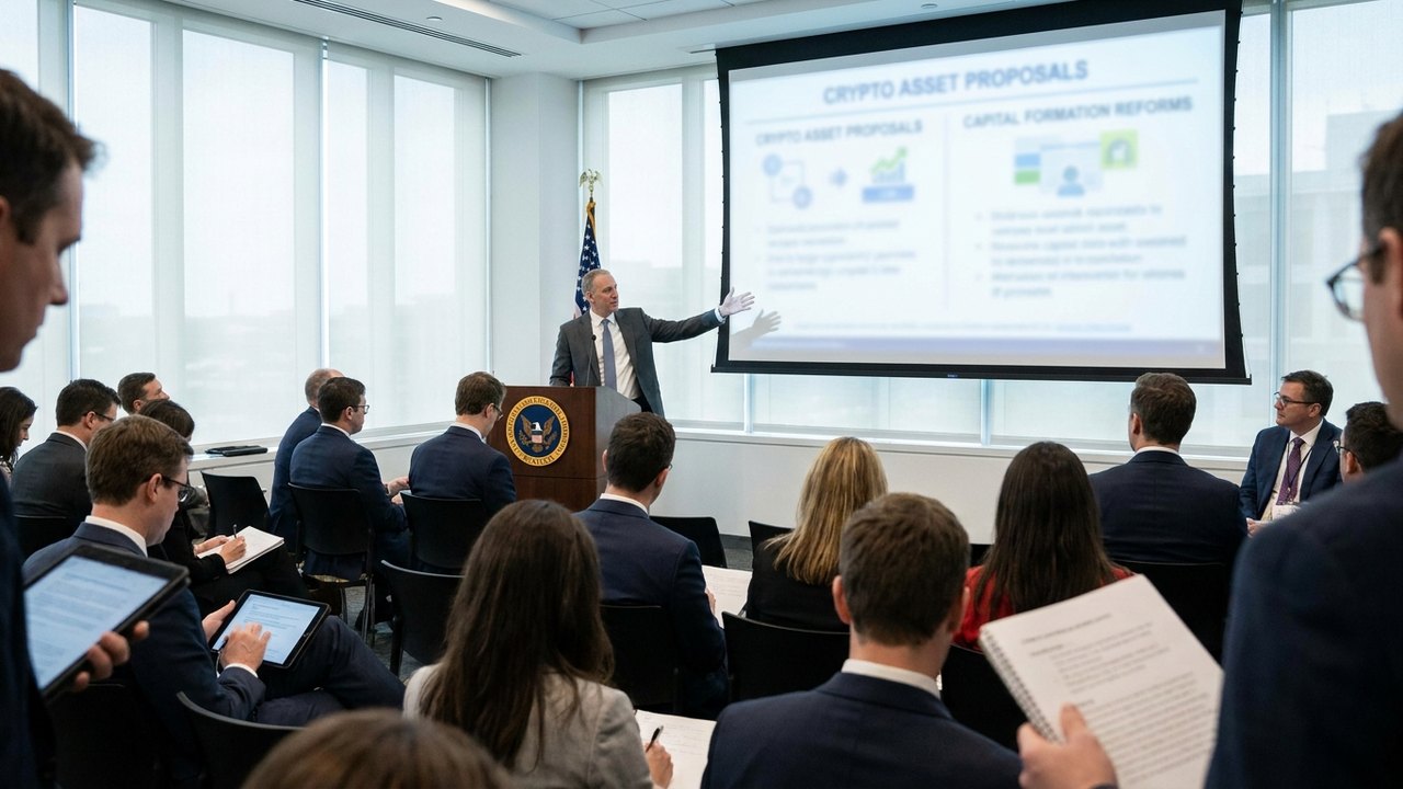 SEC apresenta propostas para facilitar captação de recursos de empresas de criptomoedas