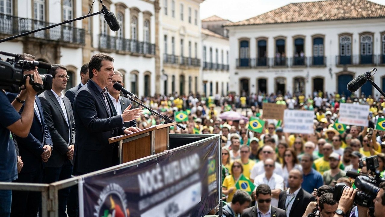 Em estado-chave, favorito relutante agora diz aceitar ‘missão’ e traz nova reviravolta para a corrida maluca mineira