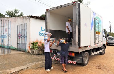 Mesa Brasil Sesc repassou mais de 186 toneladas de donativos em julho, em Alagoas
