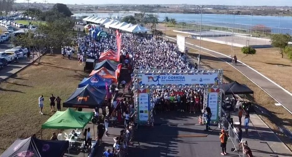 Corrida da Emancipação e Pedala Arapiraca marcaram os 100 anos de Arapiraca neste domingo (27)