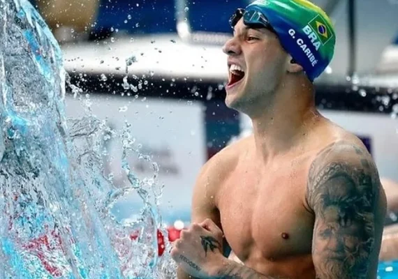 Caribé vai à final dos 50m livre em dia de recorde mundial na prova no Mundial de piscina curta