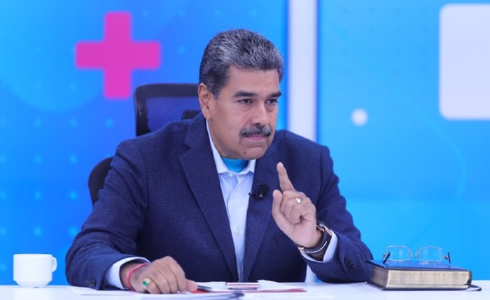 O presidente da Venezuela, Nicolás Maduro