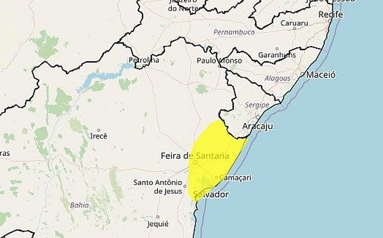 Semarh descarta chegada de chuvas fortes a Alagoas