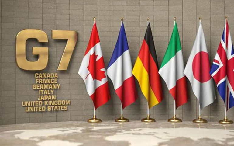G7 reafirma apoio à Ucrânia, defende paz em Gaza e condena Irã por enriquecimento de urânio
