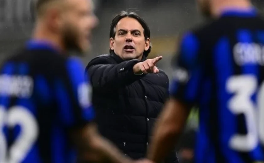 Inzaghi quer Inter com 'controle da bola' para superar o Arsenal na Liga dos Campeões