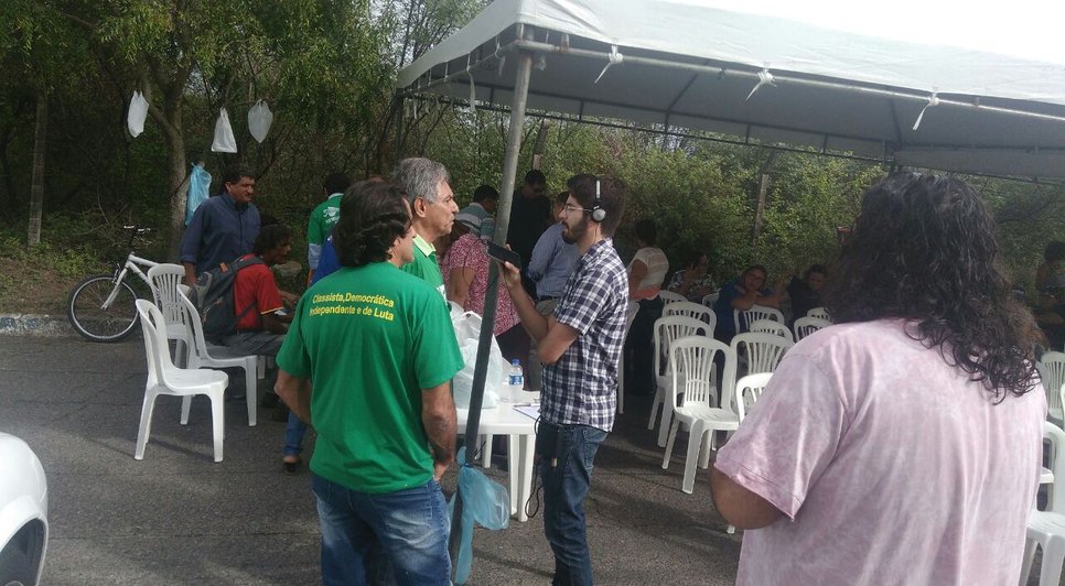 manifestação emdagro