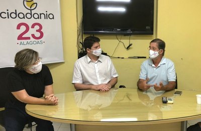 Sucessão em Maceió: Cidadania vai homologar Davi Filho em convenção