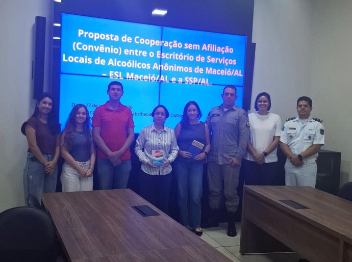 SSP discute integração com Programa Alcoólicos Anônimos para promoção da saúde física e mental