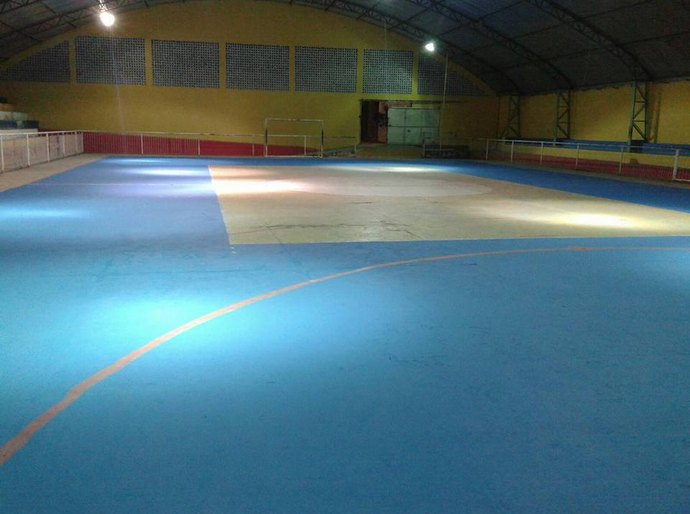 Ginásio de esportes de Pilar recebe reparos da prefeitura