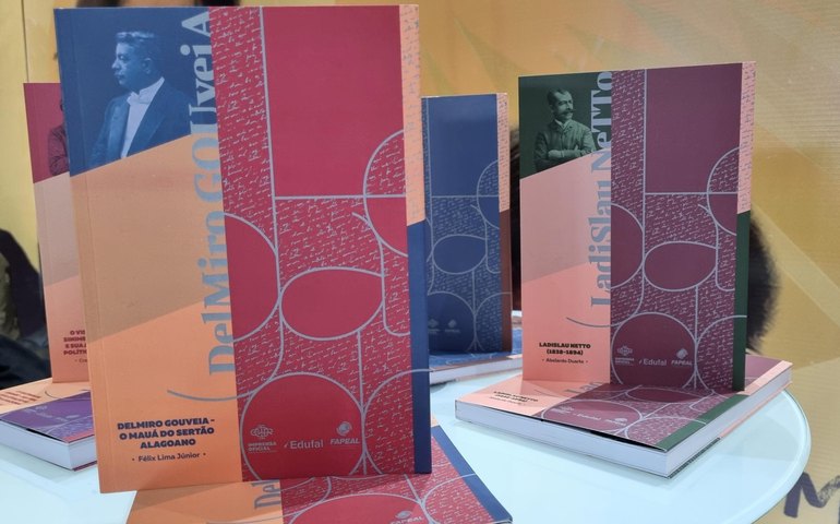 Imprensa Oficial e Fundação de Amparo à Pesquisa lançam na Bienal livros históricos sobre Alagoas