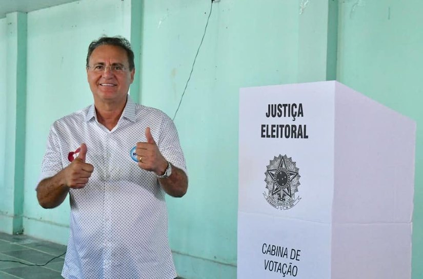 Rodrigo Cunha e Renan Calheiros são eleitos senadores por Alagoas