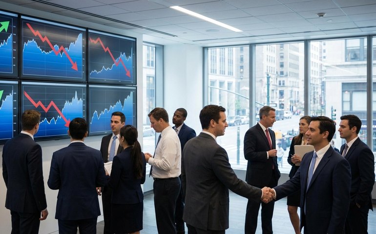 Bolsas de NY fecham sem direção única; Dow Jones e S&P 500 batem novos recordes