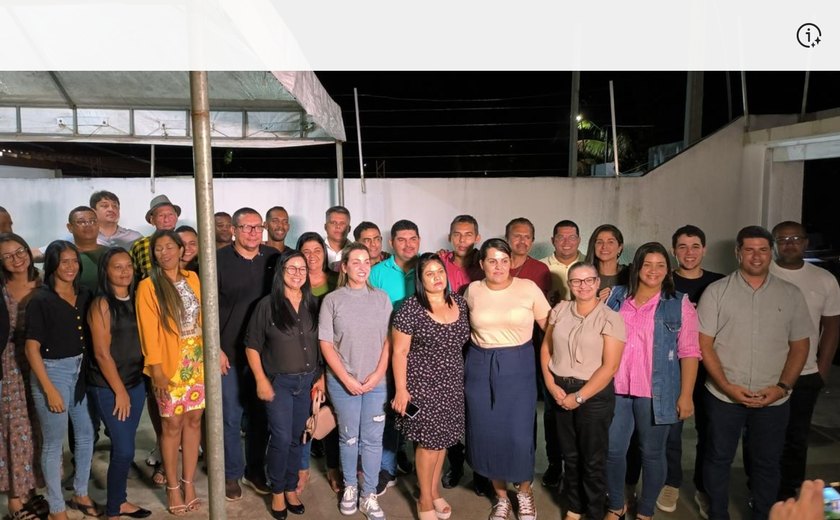 Thais Canuto reforça projeto de desenvolvimento com pré-candidatos a vereadores de Pilar