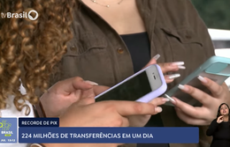 Pix tem 224 milhões de transferências em um dia