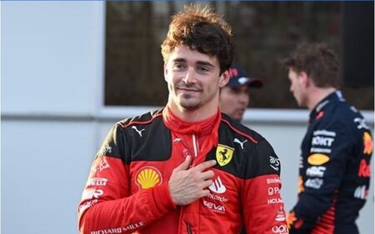 Leclerc bate, mas supera Red Bull mais uma vez e faz pole da corrida sprint do GP do Azerbaijão